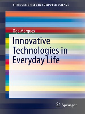 cover image of Innovative Technologies in Everyday Life